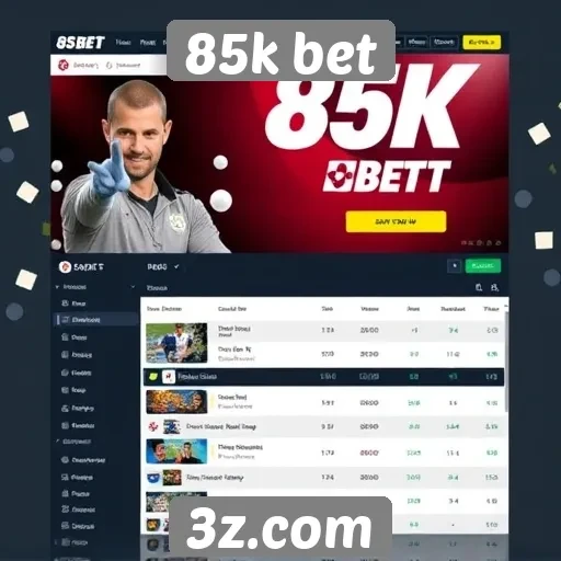Facilidade de uso da plataforma 85k bet analisada