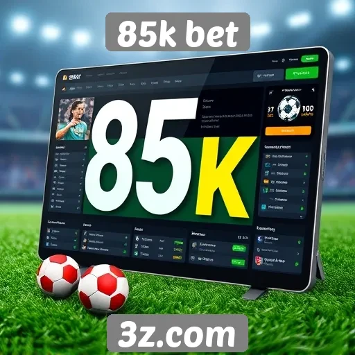 Interface e experiência do usuário na 85k bet